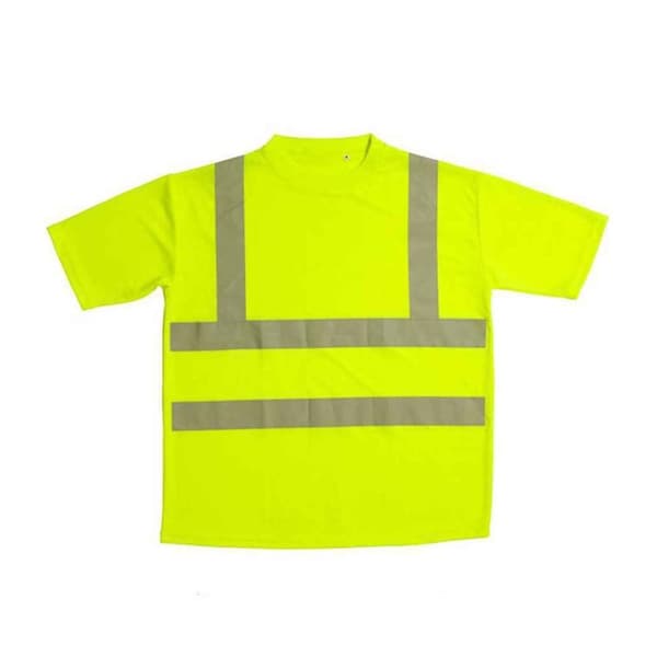 Warrior Unisex Adult Hi-Vis T-Shirt Fluorescent Yellow XS