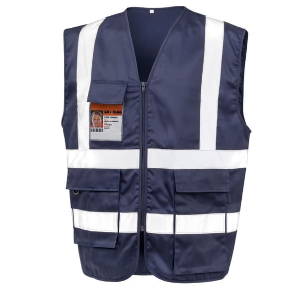 WORK-GUARD by Result Unisex vuxen väst för tunga säkerhetstjänster