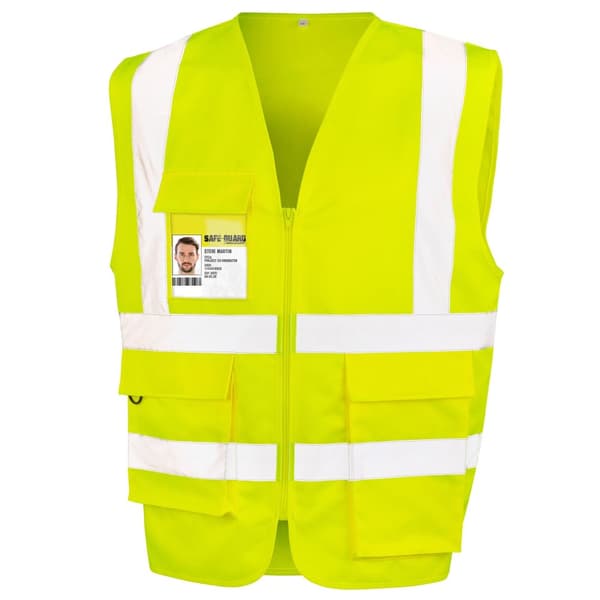 WORK-GUARD by Result Unisex-voksen sikkerhedsvest til voksne med høj belastning