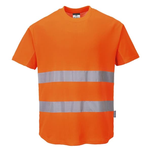 Portwest T-shirt med meshinsats för herrar
