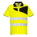 Miniatyrbillede 1 af 2: Portwest PW2 Hi-Vis-poloshirt i bomuld til herrer