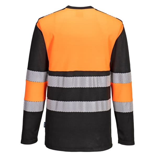 Portwest Mens PW3 Cotton High-Vis T-Shirt
