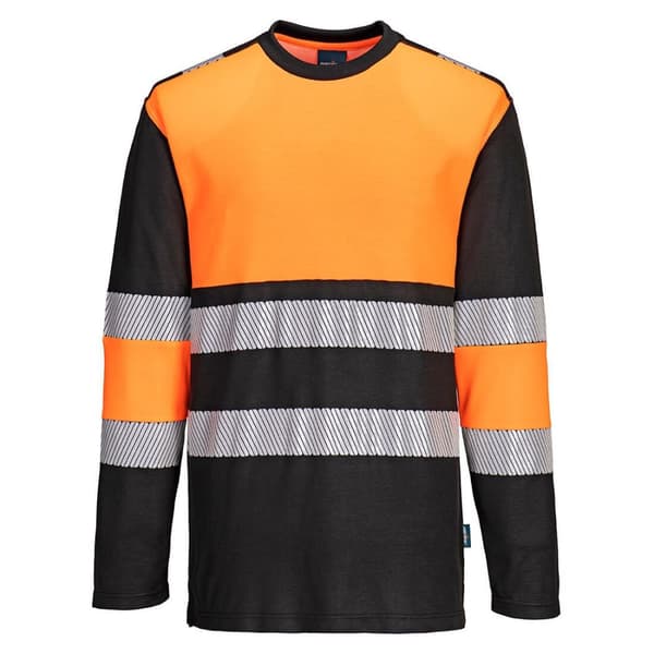 Portwest Mens PW3 Cotton High-Vis T-Shirt