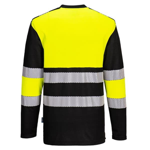 Portwest Mens PW3 Cotton High-Vis T-Shirt