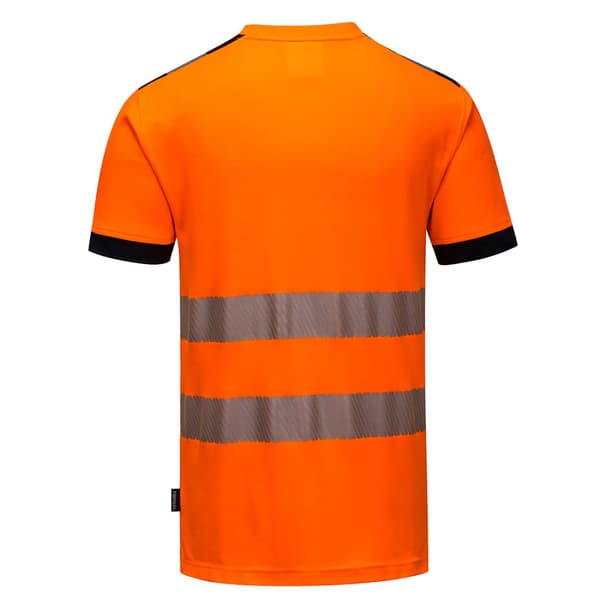 Portwest Herre Hi-Vis sikkerheds-T-shirt til mænd