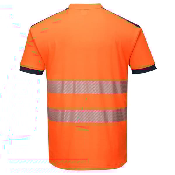 Portwest Herre Hi-Vis sikkerheds-T-shirt til mænd
