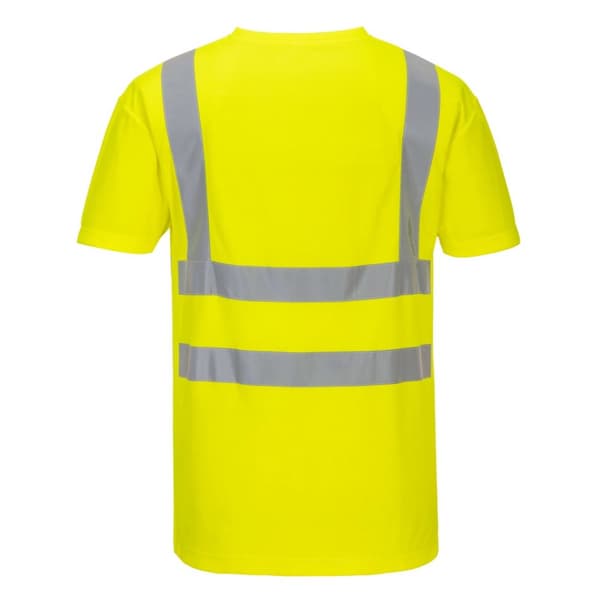 Portwest Mens Hi-Vis Mesh Insert T-Shirt