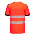 Miniatyrbillede 2 af 2: Portwest PW3 Bomuld Hi-Vis Comfort T-shirt til mænd