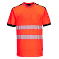 Miniatyrbillede 1 af 2: Portwest PW3 Bomuld Hi-Vis Comfort T-shirt til mænd
