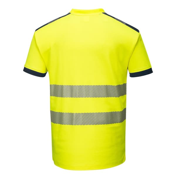 Portwest PW3 Bomuld Hi-Vis Comfort T-shirt til mænd