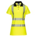 Miniatyrbilde 1 av 2: Portwest Womens/Ladies Pro Hi-Vis Comfort Polo Shirt