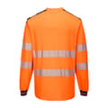 Miniatyrbilde 2 av 2: Portwest Mens PW3 Knitted Hi-Vis Comfort Long-Sleeved Safety T-Shirt