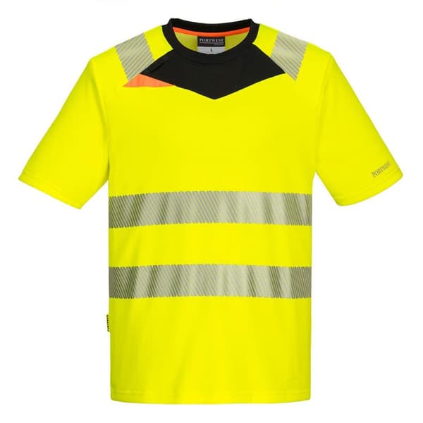 Portwest Mens DX4 Hi-Vis T-Shirt