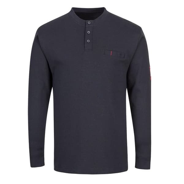 Portwest Flammebestandig Henley T-shirt til mænd