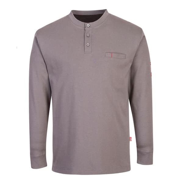 Portwest Flammebestandig Henley T-shirt til mænd