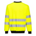 Miniatyrbillede 2 af 2: Portwest PW2 High-Vis sweatshirt til mænd