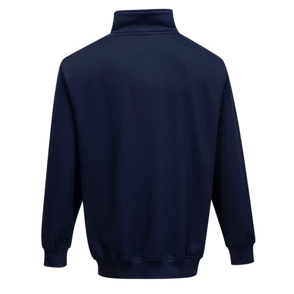 Portwest Mens Sorrento Zip Neck Sweatshirt