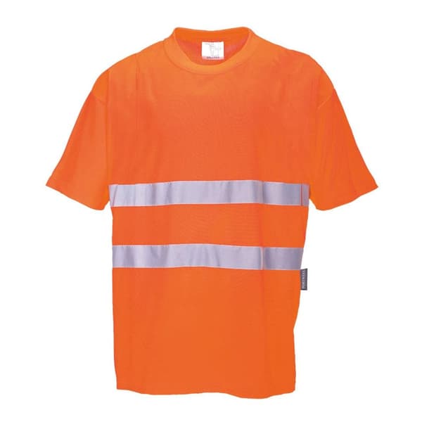 Portwest Herre Hi-Vis Comfort sikkerheds-T-shirt til mænd