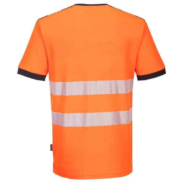 Portwest Mens PW3 High-Vis Safety T-Shirt