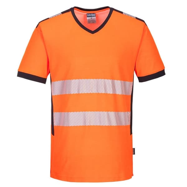 Portwest Mens PW3 High-Vis Safety T-Shirt