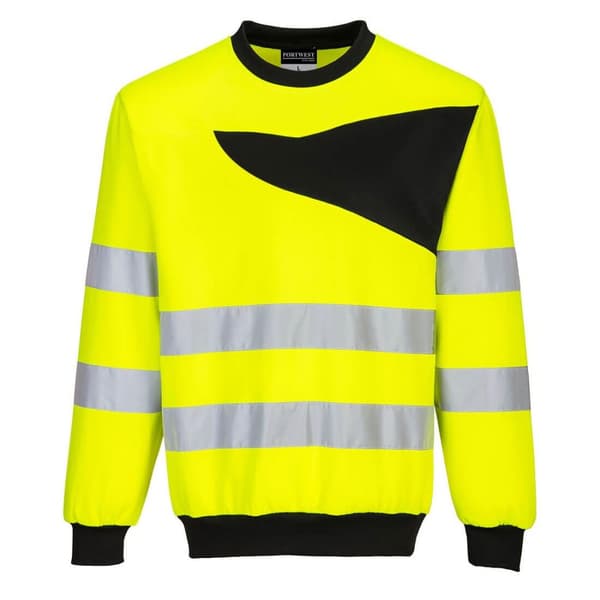 Portwest PW2 High-Vis sweatshirt til mænd