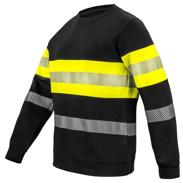Projob Mens Hi-Vis Work Sweatshirt