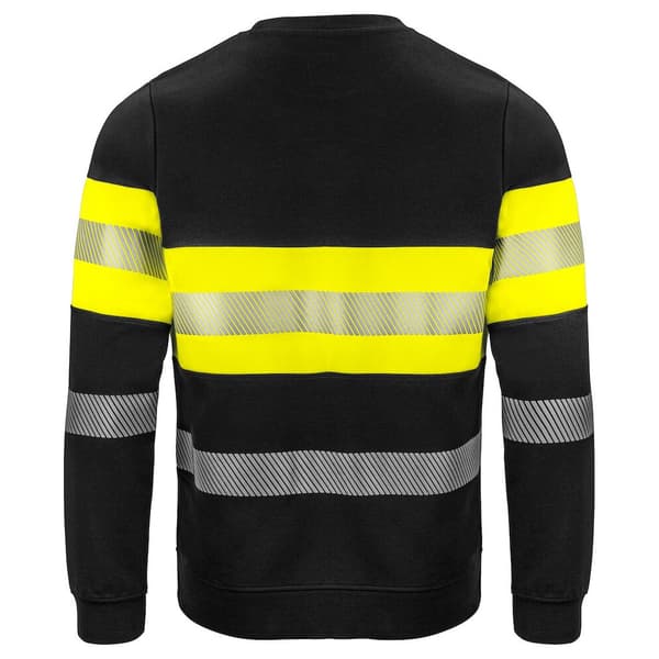 Projob Mens Hi-Vis Work Sweatshirt
