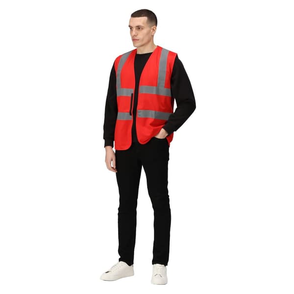 Regatta Unisex vuxen Pro Identity Hi-Vis väst