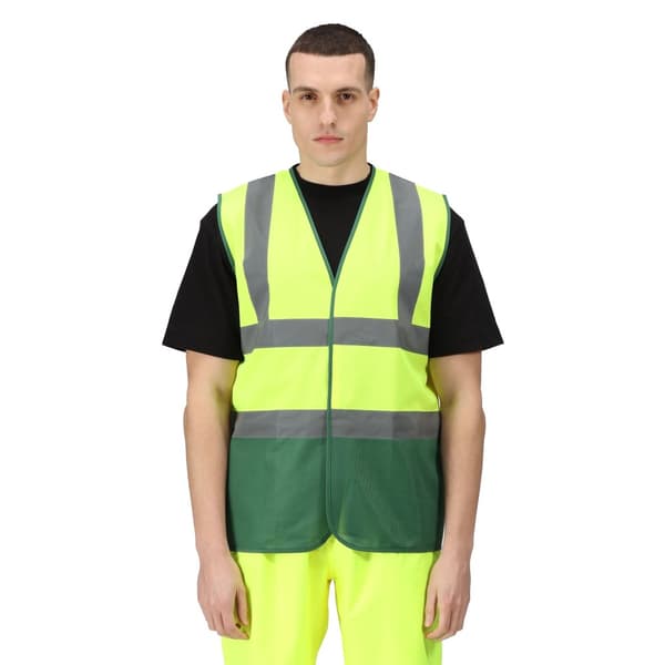 Regatta Mens Pro Two Tone Hi-Vis Vest