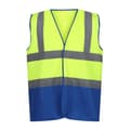 Miniatyrbillede 1 af 4: Regatta Mens Pro Two Tone Hi-Vis Vest
