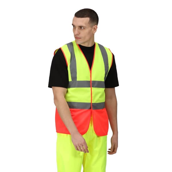 Regatta Mens Pro Two Tone Hi-Vis Vest