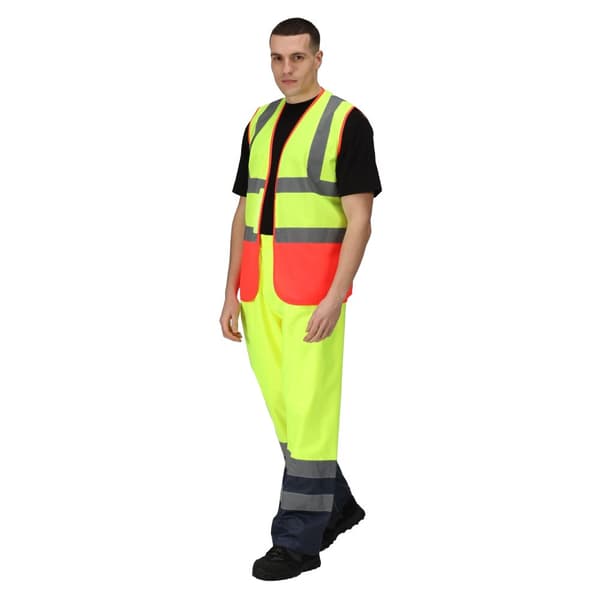 Regatta Mens Pro Two Tone Hi-Vis Vest