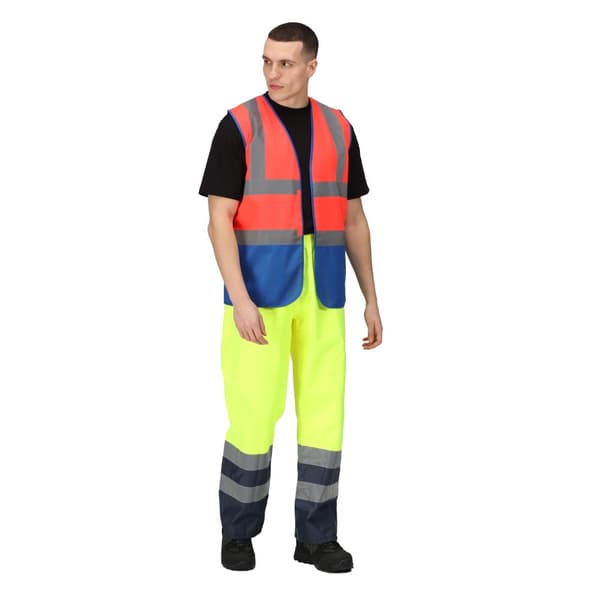 Regatta Pro Two Tone Hi-Vis väst för herrar
