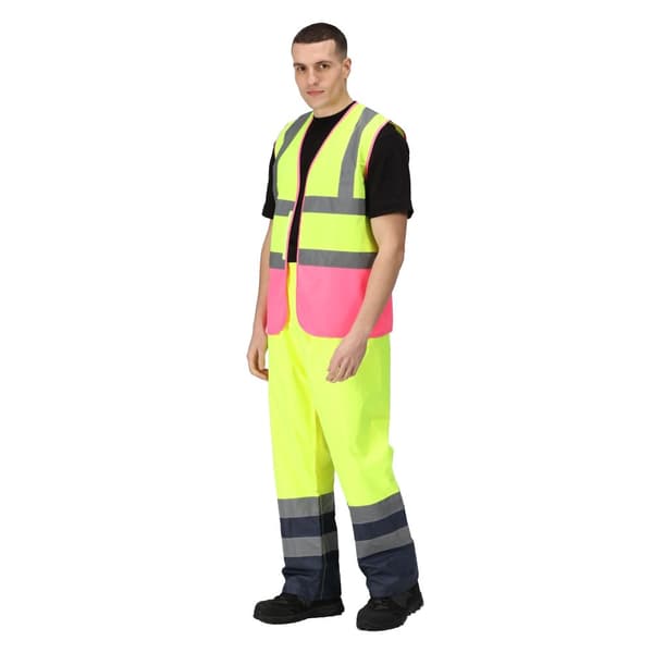 Regatta Pro Two Tone Hi-Vis väst för herrar