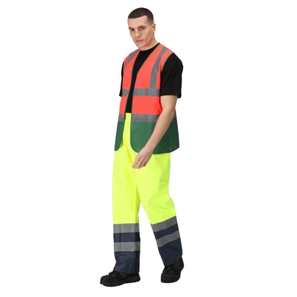 Regatta Pro Two Tone Hi-Vis väst för herrar