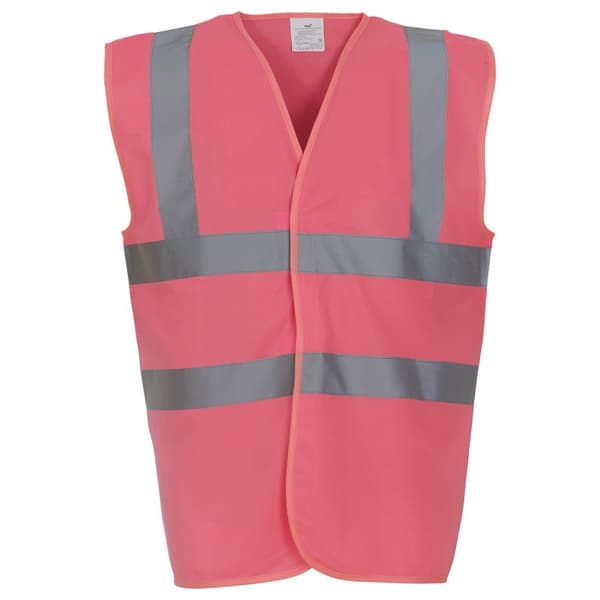 Yoko Unisex Adult Hi-Vis Waistcoat