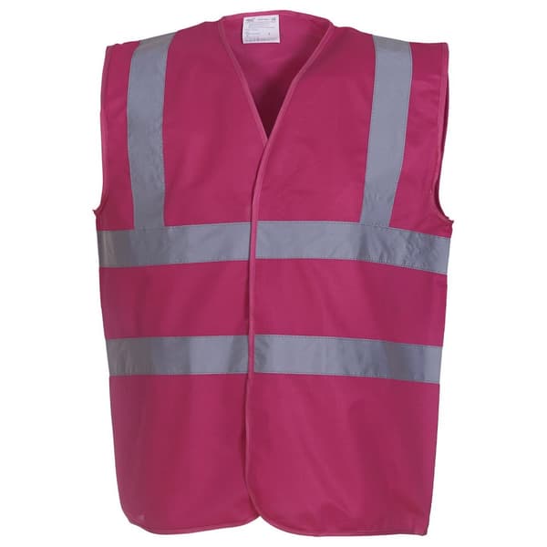 Yoko Unisex Adult Hi-Vis Waistcoat