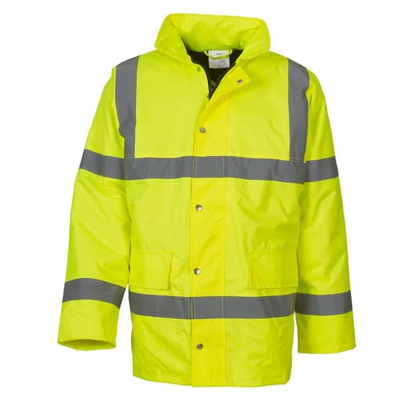 Yoko Unisex Adult Classic Motorway Hi-Vis Jacket