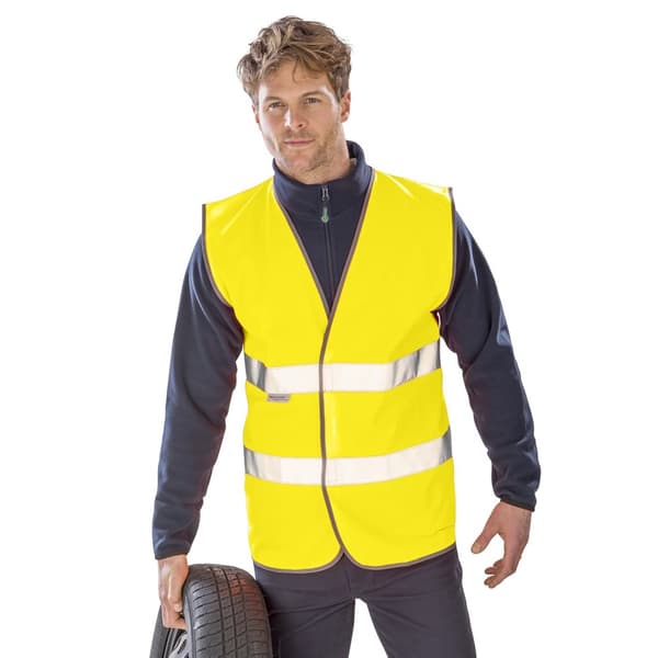 SAFE-GUARD by Result Unisex vuxen Motorist Hi-Vis väst