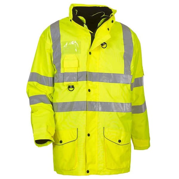 Yoko Unisex Adult Hi-Vis 7 in 1 Jacket