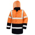 Miniatyrbillede 1 af 3: Result Core Unisex Adult Two Tone Safety Safety Coat