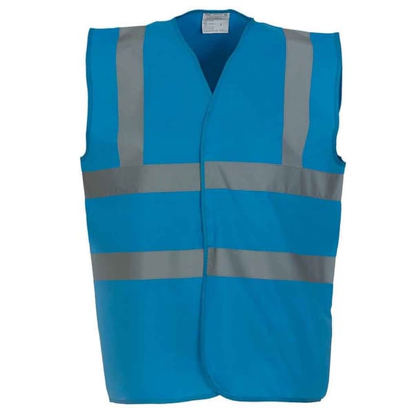 Yoko Mens Band & Brace Hi-Vis Waistcoat