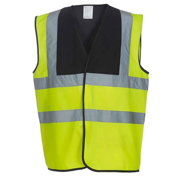 Yoko Band & Brace Hi-Vis-väst för män