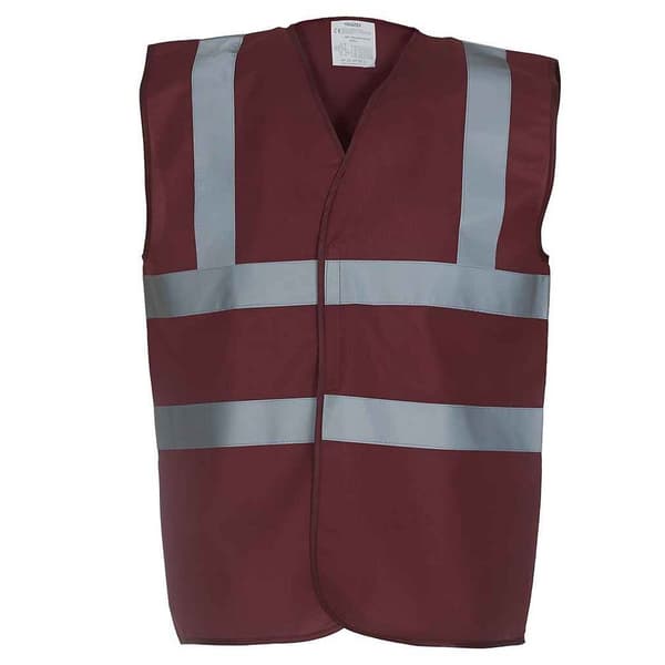 Yoko Mens Band & Brace Hi-Vis Waistcoat