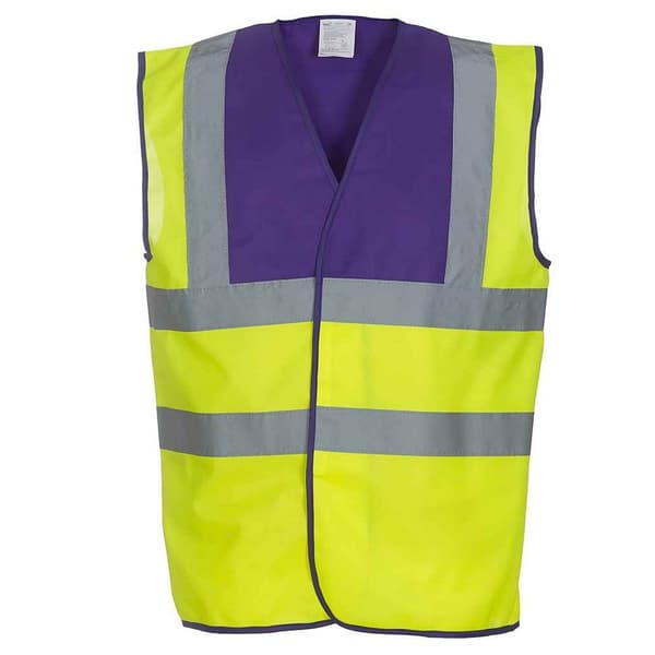 Yoko Band & Brace Hi-Vis-väst för män