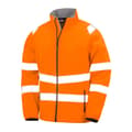 Pikkukuva 1 / 3: Result Mens Double Layered Recycled Safety Soft Shell Jacket
