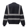 Miniatyrbild 2 av 2: Yoko Unisex vuxen Hi-Vis Sweatshirt för vuxna