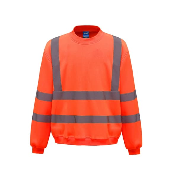 Yoko Unisex vuxen Hi-Vis Sweatshirt för vuxna