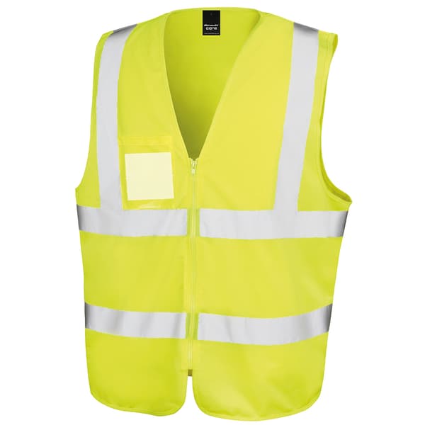 Result Core Unisex Adult Safety Hi-Vis Vest Yellow L-XL