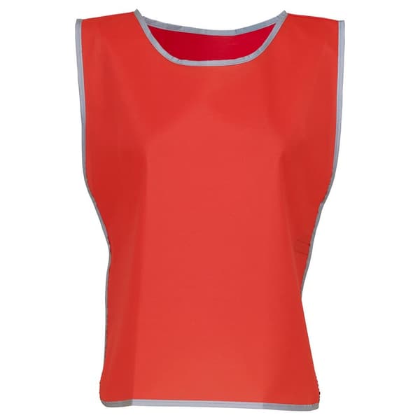 Yoko Unisex Adult Hi-Vis Tabard med reflekterande detaljer Red S-M